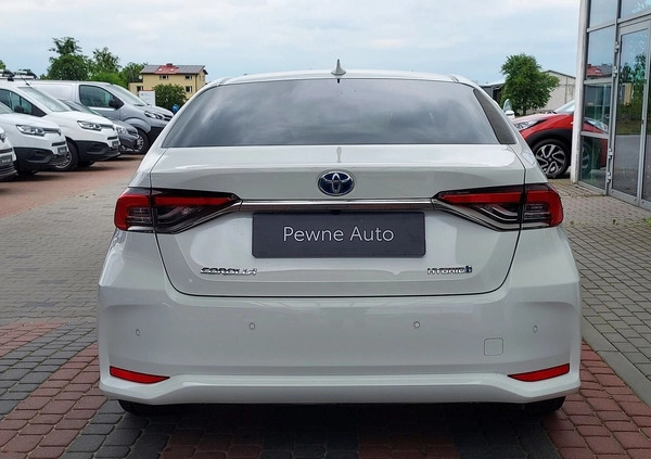 Toyota Corolla cena 93900 przebieg: 106500, rok produkcji 2021 z Piaski małe 277